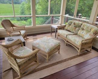 Wicker Furniture Set.