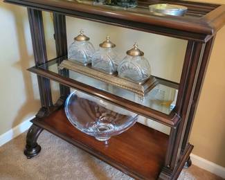 Three-Tier Console Table.