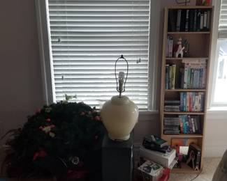Books; lamps; household supplies