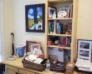 Built-in office cabinetry