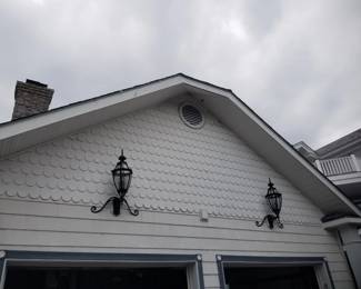 Large exterior lights