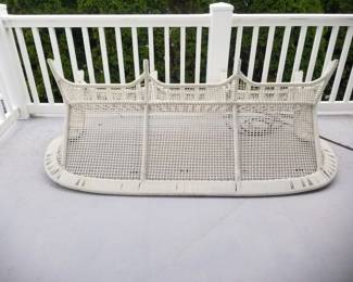 All-weather wicker couches - 2 available