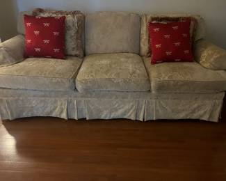 Chenille sofa