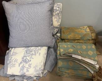 Toile bedding set, Waterford set
