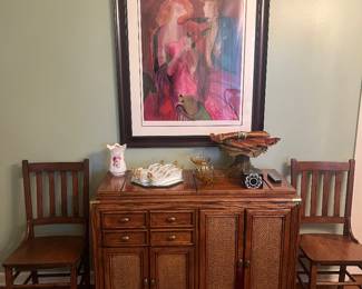 Server, chairs