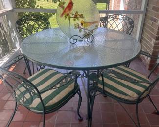 MCM patio set 