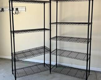 HDX 5tier Metal Wire Shelving