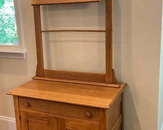 Antique Oak Washstand