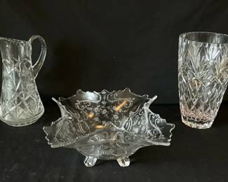 Crystal And Glass Trio
