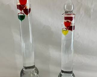 2 Galileo Thermometers