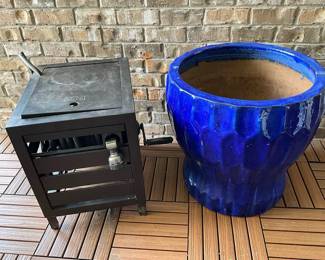 Giant Blue Pot Hose