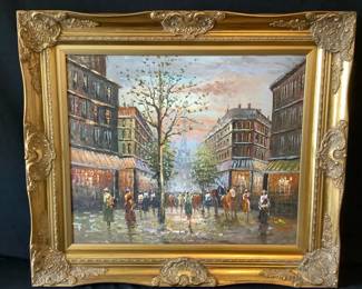 Parisian Street Scene