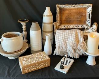 Country White Home Accents