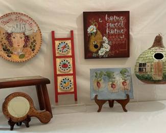 Country Cottage Handpainted Decor