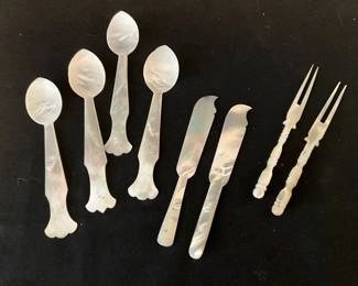 Mother Of Pearls Spoons Forks