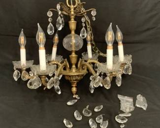 Crystal Beaded Chandelier