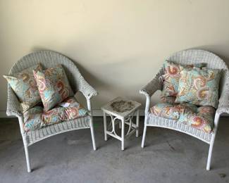 Wicker Patio Chairs