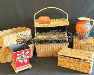 Woven Wicker Baskets