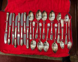 Vintage silver plate flatware by Rogers
