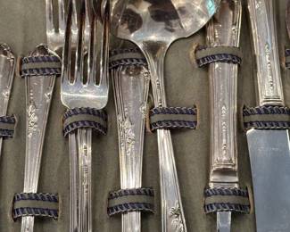 Vintage silver plate flatware by Rogers