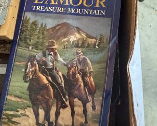 Louis L’Amour paper back book collection