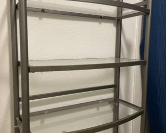 Utilize the space, extra storage in the water closet