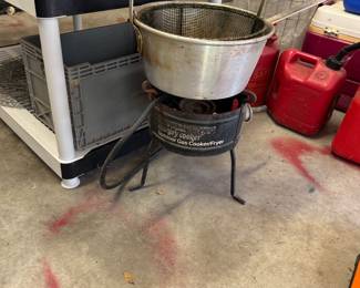 Outdoor fry equipment