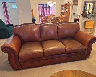 Leather couch, great condition. This is NOT pleather!
