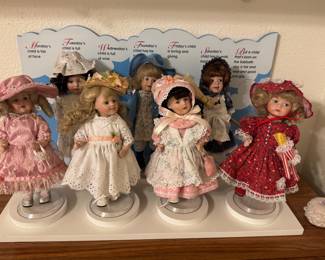 Days of the Week Dolls. Precious. ❤️