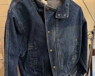Vintage Bon Jour Jean Jacket with Original Tags