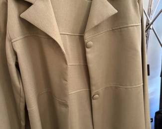Vintage 2 Piece Linen Suit