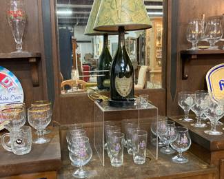 Fantastic European beer glass collection