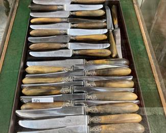 Bone handled knives