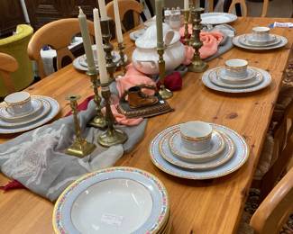 Christian Dior Dishes. 6 placesettings