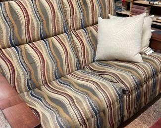 Amish love seat. 2 available, one reclines on both sides