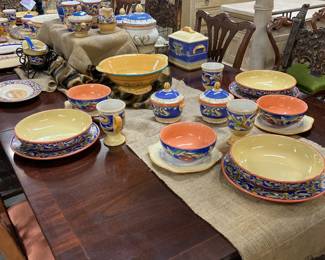 Pfaltzgraff VillaDellaLuna 60+ pieces available plus many serving pieces