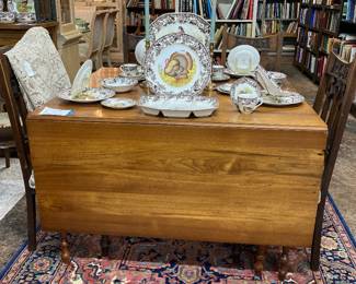 19th century drop leaf table
