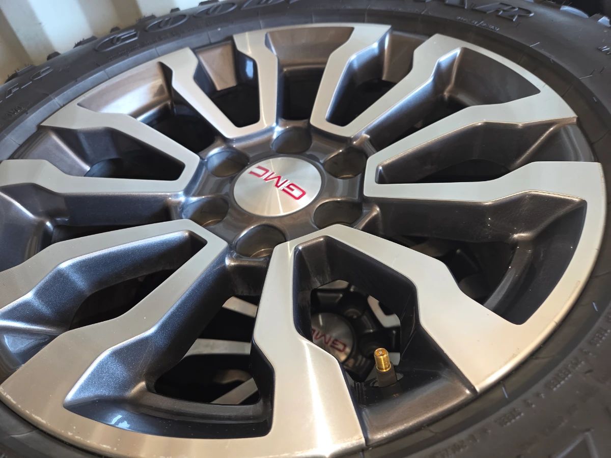 4 GMC tires and rims
