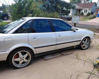 93 Audi 9C Sedan - 2 cars, one runs/one parts car - $2500 obo