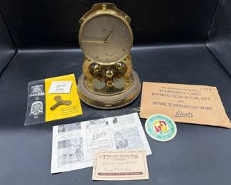 Table / anniversary clock. German. 
