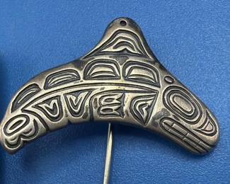 Silver jewelry. 