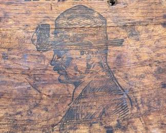 Rare wooden crates. 