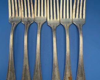 Antique flatware. 