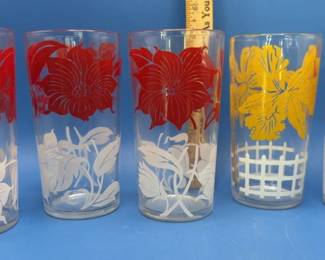 MCM glassware. 