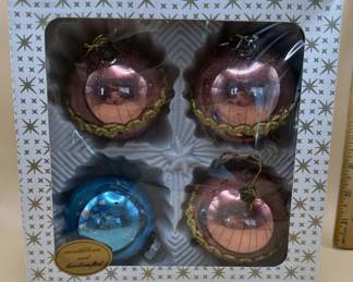 Vintage Christmas bulbs.