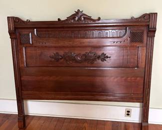 1800s bed headboard