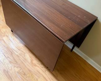 Drop-Leaf Wood Hallway Table ($75)