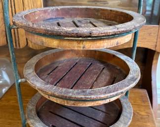 3 tier pie stand ($70)