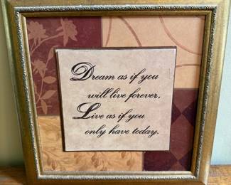 Kirkland's Home Framed Wall Art ($8)