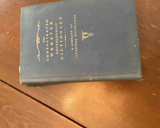 Consolidated-Webster Dictionary ($8)